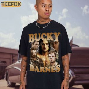 Bucky Barnes Winter Soldier Short Sleeve T Shirt