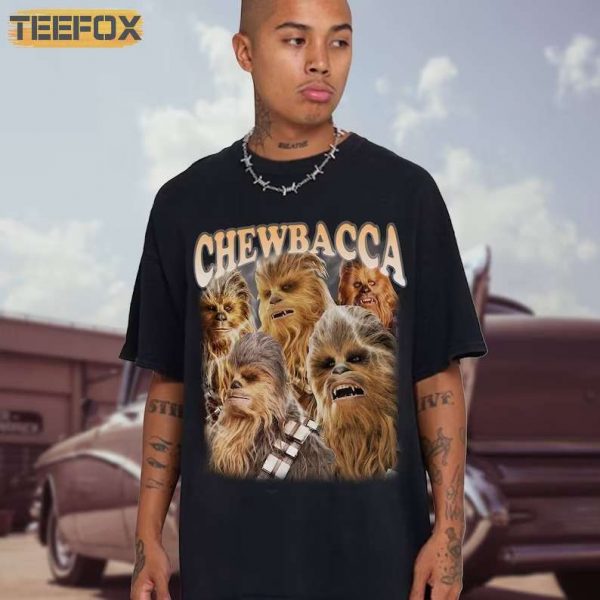 Chewbacca Star Wars Short Sleeve T Shirt 1