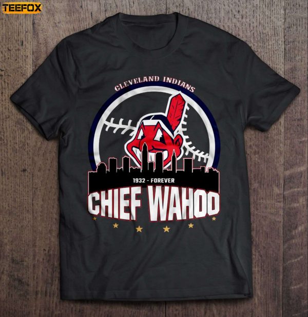 Cleveland Indians 1932 Forever Chief Wahoo Short Sleeve T Shirt