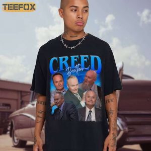 Creed Bratton The Office Short Sleeve T Shirt 1