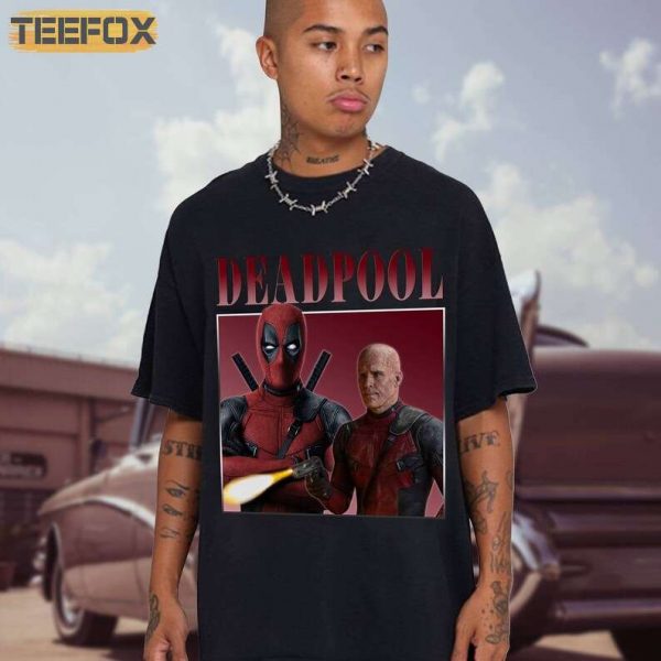 Deadpool Movie Wade Wilson Short Sleeve T Shirt 1