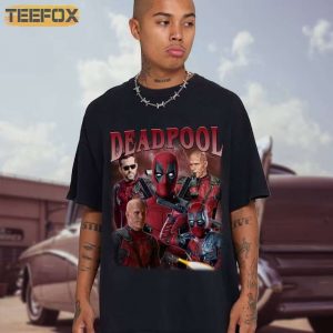 Deadpool Wade Wilson Deadpool Movie Short Sleeve T Shirt