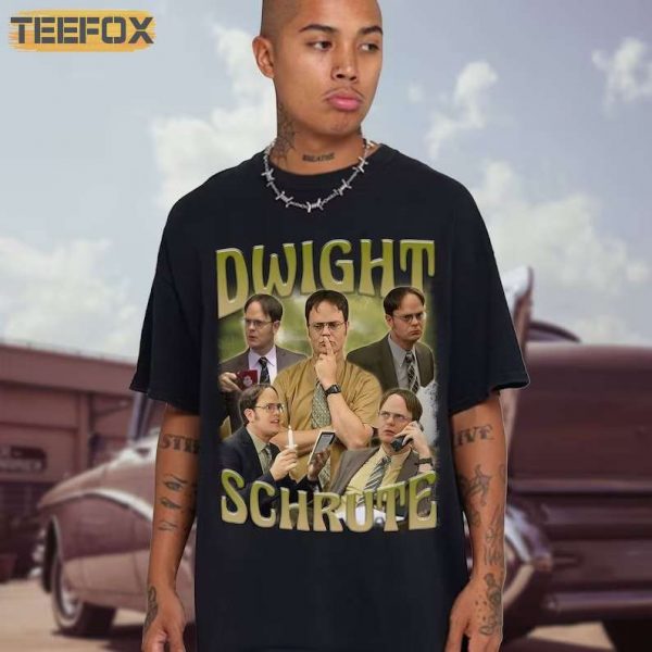 Dwight Schrute The Office Movie Character Short Sleeve T Shirt