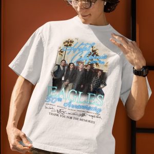 Eagles Hotel California Tour 2023 50th Anniversary T Shirt