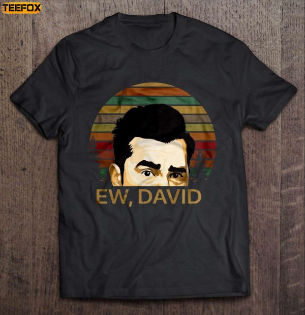 Ew David Schitts Creek Vintage David Rose Short Sleeve T Shirt