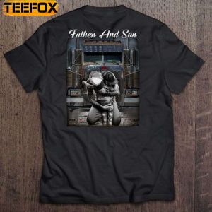Father And Son Truck Driver Short Sleeve T Shirt