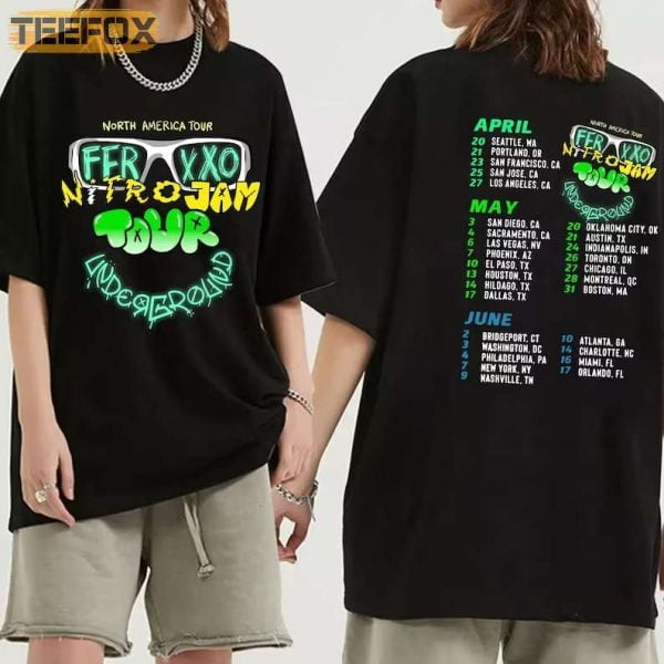 Feid Feliz Cumpleaos Ferxxo North America 2023 Tour T Shirt