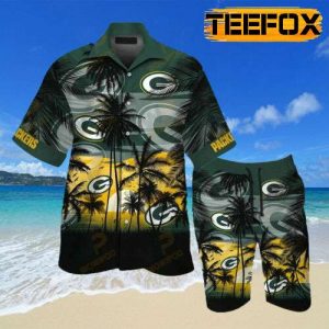 Green Bay Packers Aloha Hawaiian Shirt