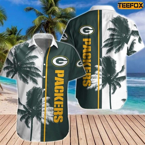 Green Bay Packers Tropical Hawaiian Shirt