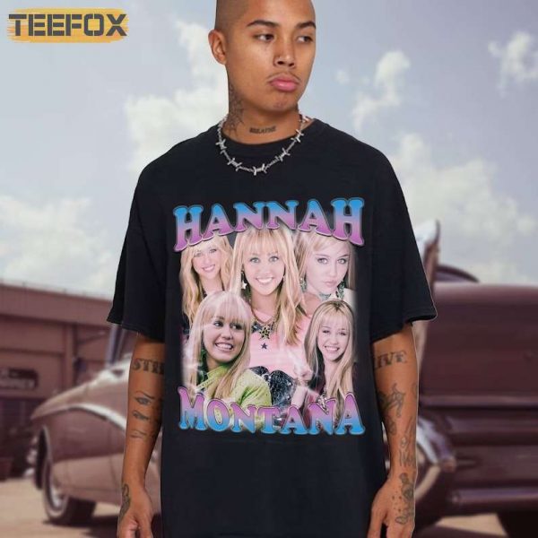 Hannah Montana Bootleg Short Sleeve T Shirt