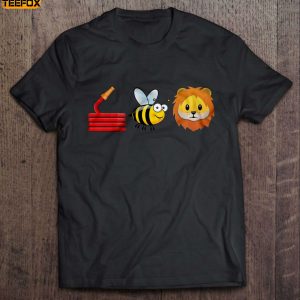 Hoes Bee Lion Short Sleeve T Shirt