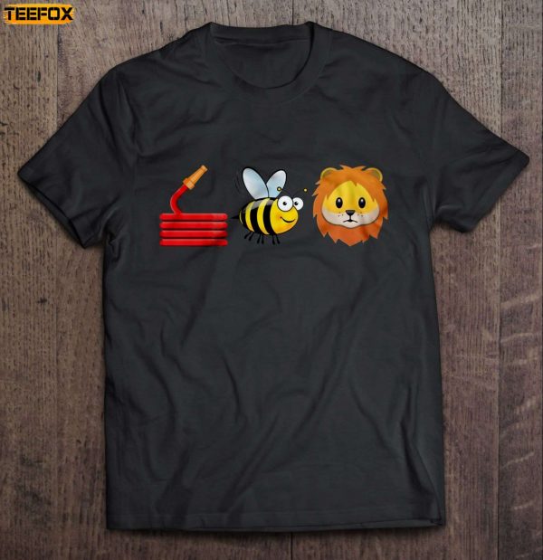Hoes Bee Lion Short Sleeve T Shirt