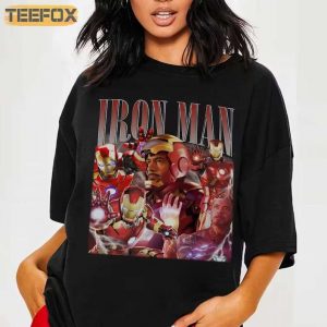 Iron Man Superhero Avengers Short Sleeve T Shirt