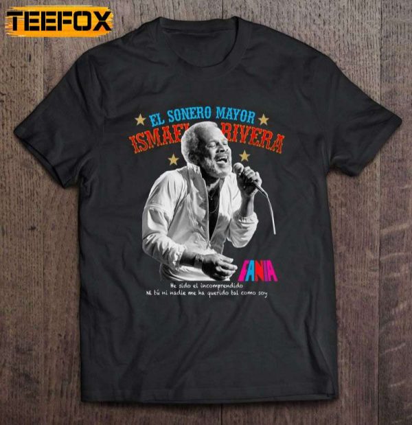 Ismael Rivera El Sonero Mayor Fania Short Sleeve T Shirt