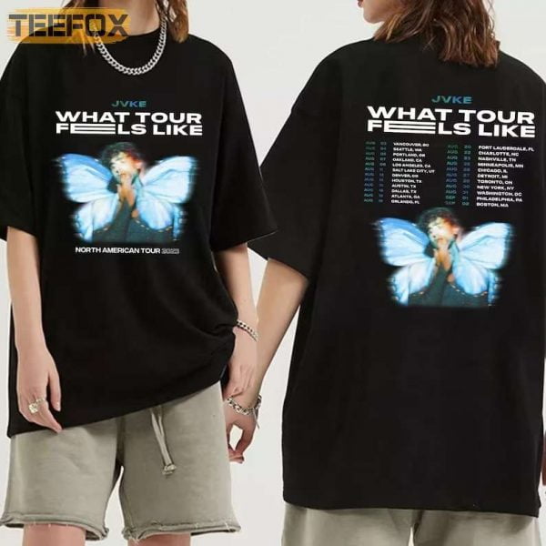 JVKE What Tour Feels Like 2023 Tour T Shirt