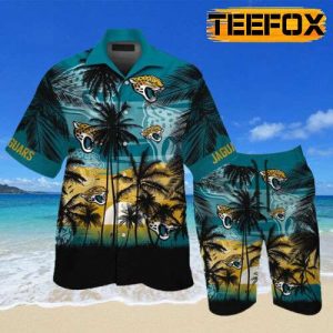 Jacksonville Jaguars Football Tropical Hawaiian Shirt