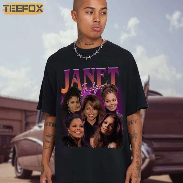Janet Jackson Music Short Sleeve T Shirt