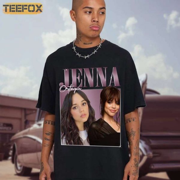 Jenna Ortega Wednesday Addams Wednesday Movie Short Sleeve T Shirt