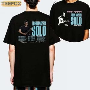 John Mayer Solo Tour Concert 2023 Music T Shirt