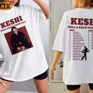 Keshi Hell Back Tour 2023 T Shirt