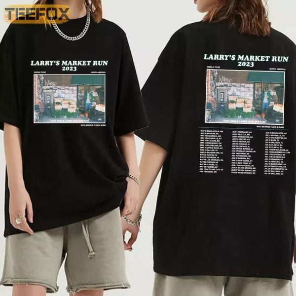 Larrys Market Run 2023 World Tour T Shirt