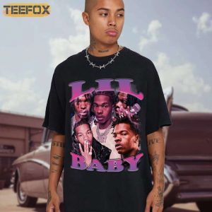 Lil Baby Rap Music Short Sleeve T Shirt