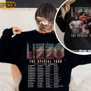 Lizzo Special World Tour 2023 With Joy Crookes T Shirt