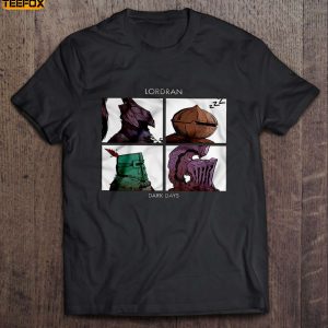 Lordran Dark Days Dark Souls And Gorillaz Short Sleeve T Shirt