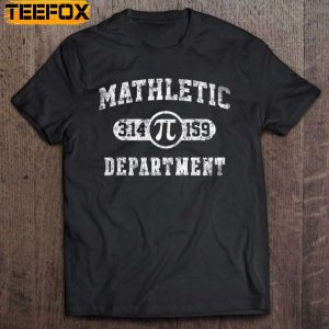 Mathletic Department 314159 Pi Day Math Short Sleeve T Shirt