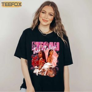 Megan Thee Stallion Rap Retro Music Rapper T Shirt
