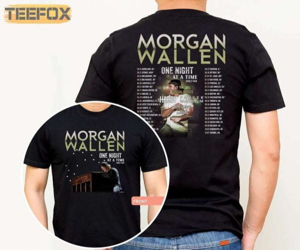 Morgan Wallen One Night At A Time Tour 2023 T Shirt