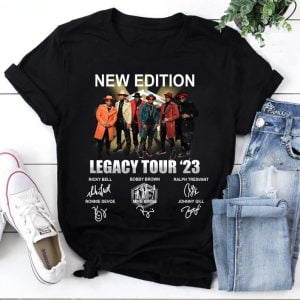 New Edition Legacy Tour 2023 Signatures T Shirt