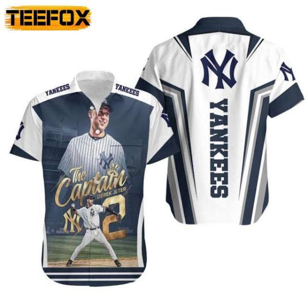 New York Yankees Derek Jeter 2 Hawaiian Shirt