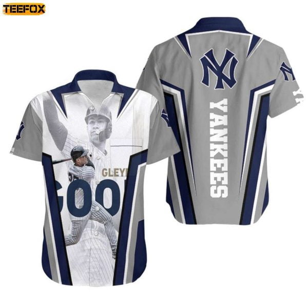 New York Yankees Gleyber Torres 25 Hawaiian Shirt