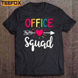 Office Squad School Secretary Administrative Assistant Short Sleeve T Shirt