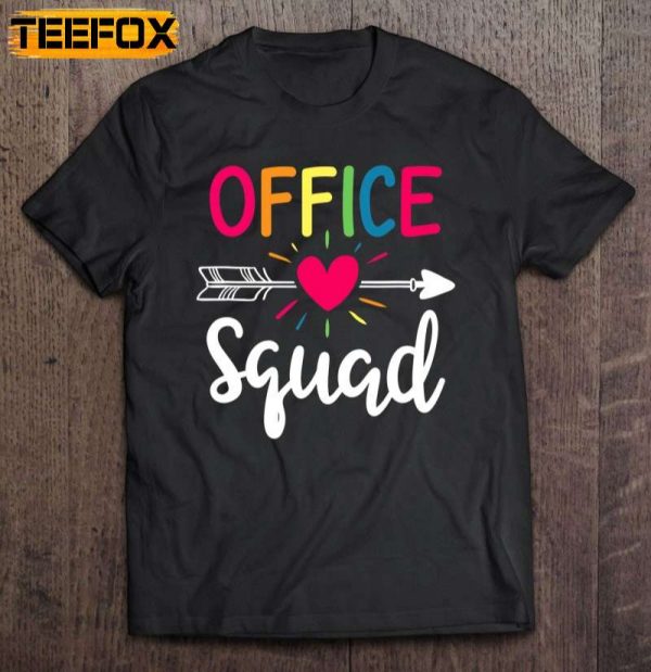 Office Squad School Secretary Administrative Assistant Short Sleeve T Shirt