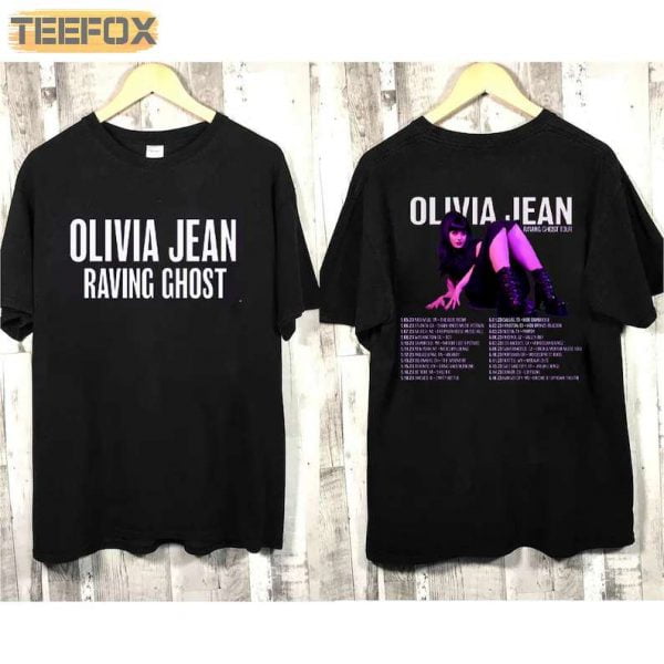 Olivia Jean Raving Ghost Tour Dates 2023 T Shirt