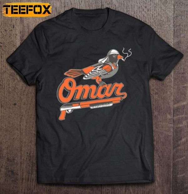Omar The Wire Baltimore Oriole Short Sleeve T Shirt