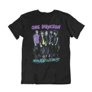 One Direction On The Road Again Tour 2015 1D Band T Shirt
