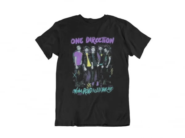 One Direction On The Road Again Tour 2015 1D Band T Shirt