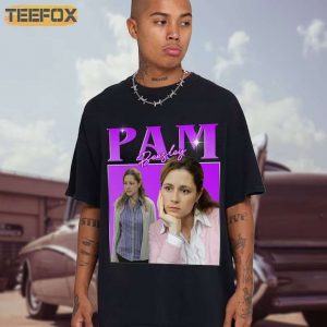 Pam Beesly The Office Character Short Sleeve T Shirt