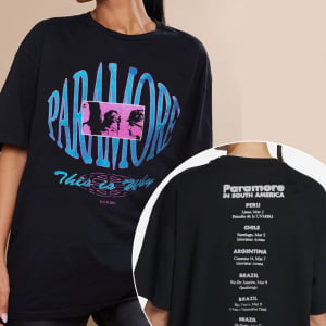 Paramore Band Hayley Williams Unisex T shirt