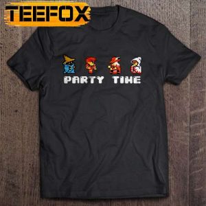 Party Time Final Fantasy Short Sleeve T Shirt