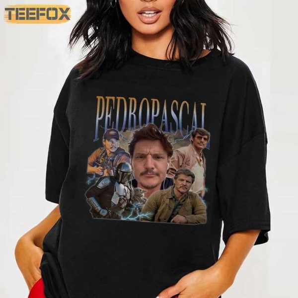 Pedro Pascal Tribute Celebrity Short Sleeve T Shirt