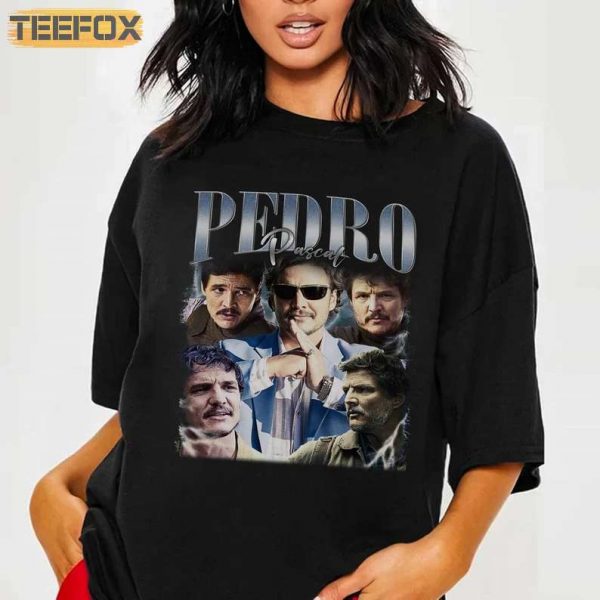Pedro Pascal Vintage Short Sleeve T Shirt