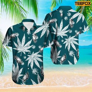 Philadelphia Eagles Football Tropical Hawaiian Shirt