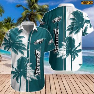Philadelphia Eagles Tropical Hawaiian Shirt