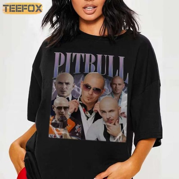 Pitbull Rap Short Sleeve T Shirt