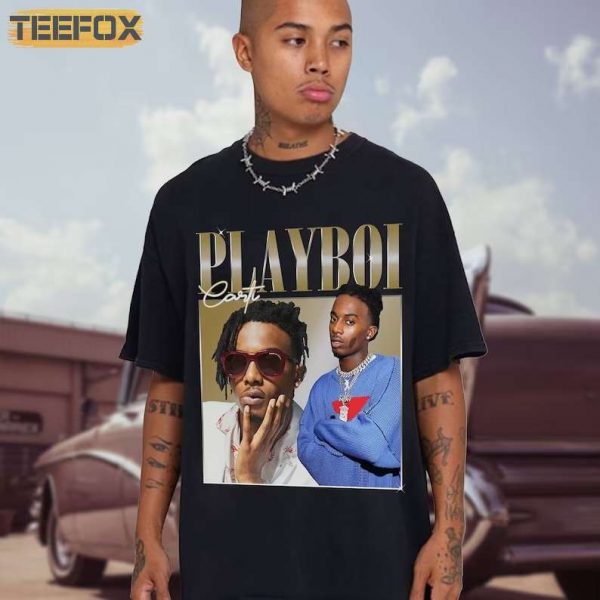 Playboi Carti Rapper Short Sleeve T Shirt