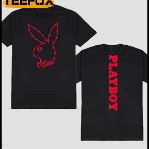 Playboy Tough Love Rabbit Head Double Sided T Shirt